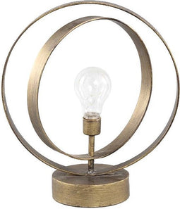 PTMD Merlina Ronde Tafellamp - 29 x 23 x 32 - LED - Metaal - Goud