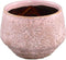 PTMD Merty Ronde Bloempot - H9 x Ø12 cm - Keramiek - Roze
