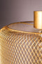 PTMD Mesh Iron Gold Hanging Lamp Round L