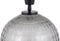 PTMD Mexim Grey Smoked Glass Lampbase Round