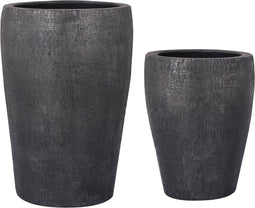 PTMD Mialee Antracite Aluminum Pot Round Small SV2