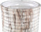 PTMD Miami Cream Ceramic Pot Ribbed Round L