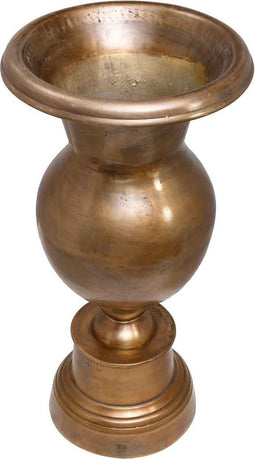 PTMD Micca Vaas Antiek - H93 x Ø47 cm - Aluminium - Koper