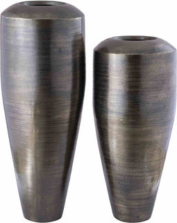 PTMD Micheal GunMetal Alu Sheet Pot High Round S