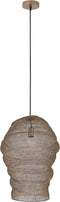 PTMD Miko Brass Iron Wired Hanging Lamp See Through L
