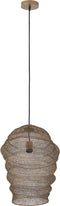 PTMD Miko Brass Iron Wired Hanging Lamp See Through S