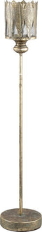 PTMD Milana Kandealar - 16 x 16 x 80 cm - Ijzer - Goud