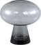 PTMD Minty Grey Glass Vase Round On Foot L