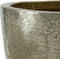PTMD Mirella Bloempot - 59x59x58 cm - Aluminium - Goud - Set van 3