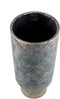 PTMD Mister Black Cement Pot Rough Color Round High L