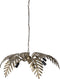 PTMD Moira Gold Metal Hanging Lamp Palm Leaf Wide