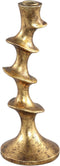 PTMD Movy Gold Poly Candle Holder S