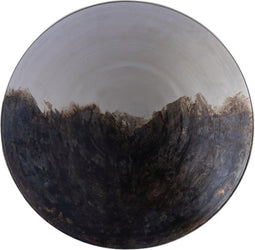 PTMD Mykelti Silver Iron Round Bowl And Wallpanel M