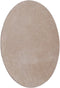 PTMD Nabdia Taupe Suede Round Bowl And Wall Panel M