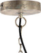 PTMD Narinde Gold Iron Hanging Lamp Swirl Pattern Layer