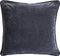 PTMD Nasim Dark Grey Cotton Cusion With Border Square L