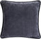 PTMD Nasim Dark Grey Cotton Cusion With Border Square S