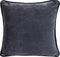 PTMD Nasim Dark Grey Cotton Cusion With Border Square S
