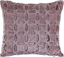 PTMD Nasim Pink Cotton Cusion Pattern Square L