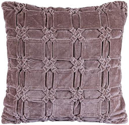 PTMD Nasim Pink Cotton Cusion Pattern Square S