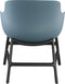 PTMD Nicca Grey polypropylene leisure chair