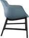 PTMD Nicca Grey polypropylene leisure chair