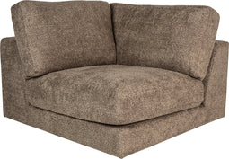 PTMD Nilla sofa corner C90 SiC Ant Brown