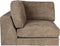 PTMD Nilla sofa corner C90 SiC Ant Brown