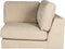 PTMD Nilla sofa corner C90 SiC Ant3 Sand