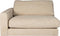 PTMD Nilla sofa with armrest L SiC Ant3 Sand