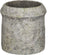 PTMD Nimma Grey Cement Pot Wide Top Round L