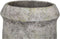 PTMD Nimma Grey Cement Pot Wide Top Round XL