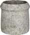 PTMD Nimma Grey Cement Pot Wide Top Round XL