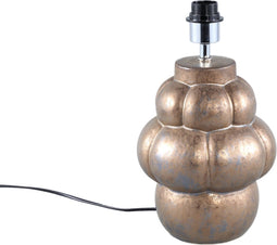 PTMD Nolay Bronze Ceramic Lamp Base Round S