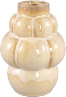 PTMD Nolay Vaas - 12 x 12 x 17 cm - Keramiek - Creme