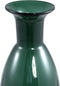 PTMD Nory Green Glass Bulb Vase Round Long