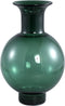 PTMD Nory Green Glass Bulb Vase Round Regular