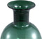 PTMD Nory Green Glass Bulb Vase Round Regular