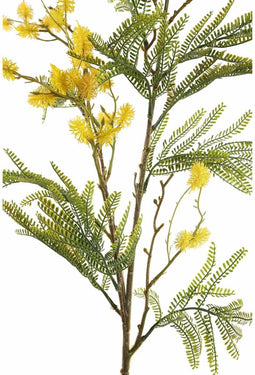 PTMD Notengras Kunsttak - 64 x 30 x 104 cm - Kunststof - Geel