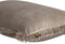 PTMD Nous Beige Velvet Cushion With Fringes Rectangle