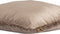 PTMD Nous Taupe Velvet Cushion With Fringes Square L