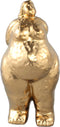 PTMD Oday Gold Ceramic Women Statue Standing A