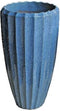 PTMD Olver Bloempot - H90 x Ø48 cm - Keramiek - Blauw