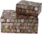 PTMD Opbergbox Susan - 20x13x8 cm - Bamboe - Brons