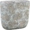 PTMD Ora Ovale Bloempot - 40 x 20 x 36 cm - Cement - Lichtgroen