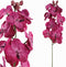 PTMD Orchidee Kunstbloem - 78 x 17 x 79 cm - Kunststof - Paars