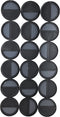PTMD Oria Black Iron Mirror Eighteen Half Rounds