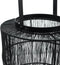 PTMD Orise Lantaarn - 25,5 x 25,5 x 33,5 cm - Ijzer - Zwart