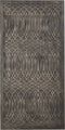 PTMD Osher Grey MDF Wavy Carved Wallpanel Rough L