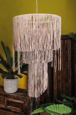 PTMD Plafondlamp Renzo beige M 57 X 18 X 75